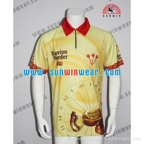 dry fit sublimation print dart shirts men jersey